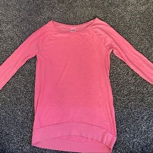 PINK Long Sleeve Sleep Shirt